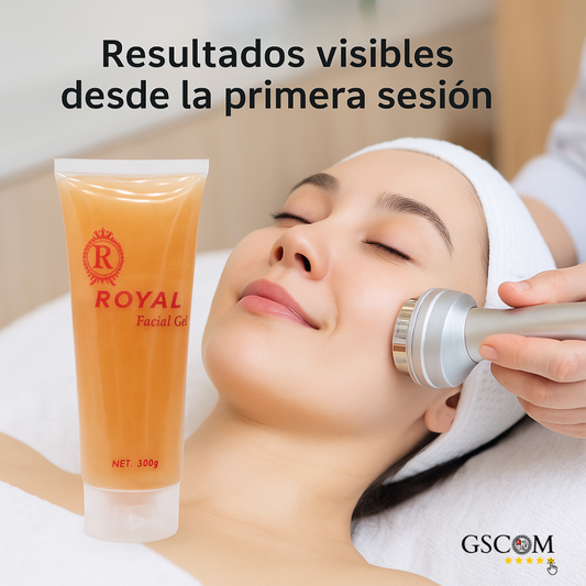 Gel Conductor Ultrasónico Premium 24k  Antiarrugas, Lifting Y Rejuvenecimiento Facial Para Aparatología Estética. Cosmetología