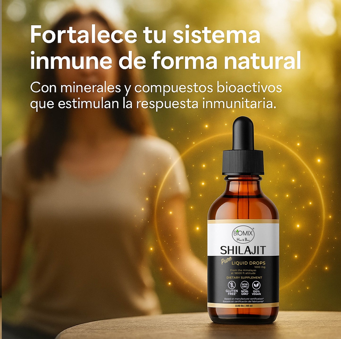 Pure Himalayan Shilajit Resin Drops Premium Vegan Natural Supplement 60 Servings