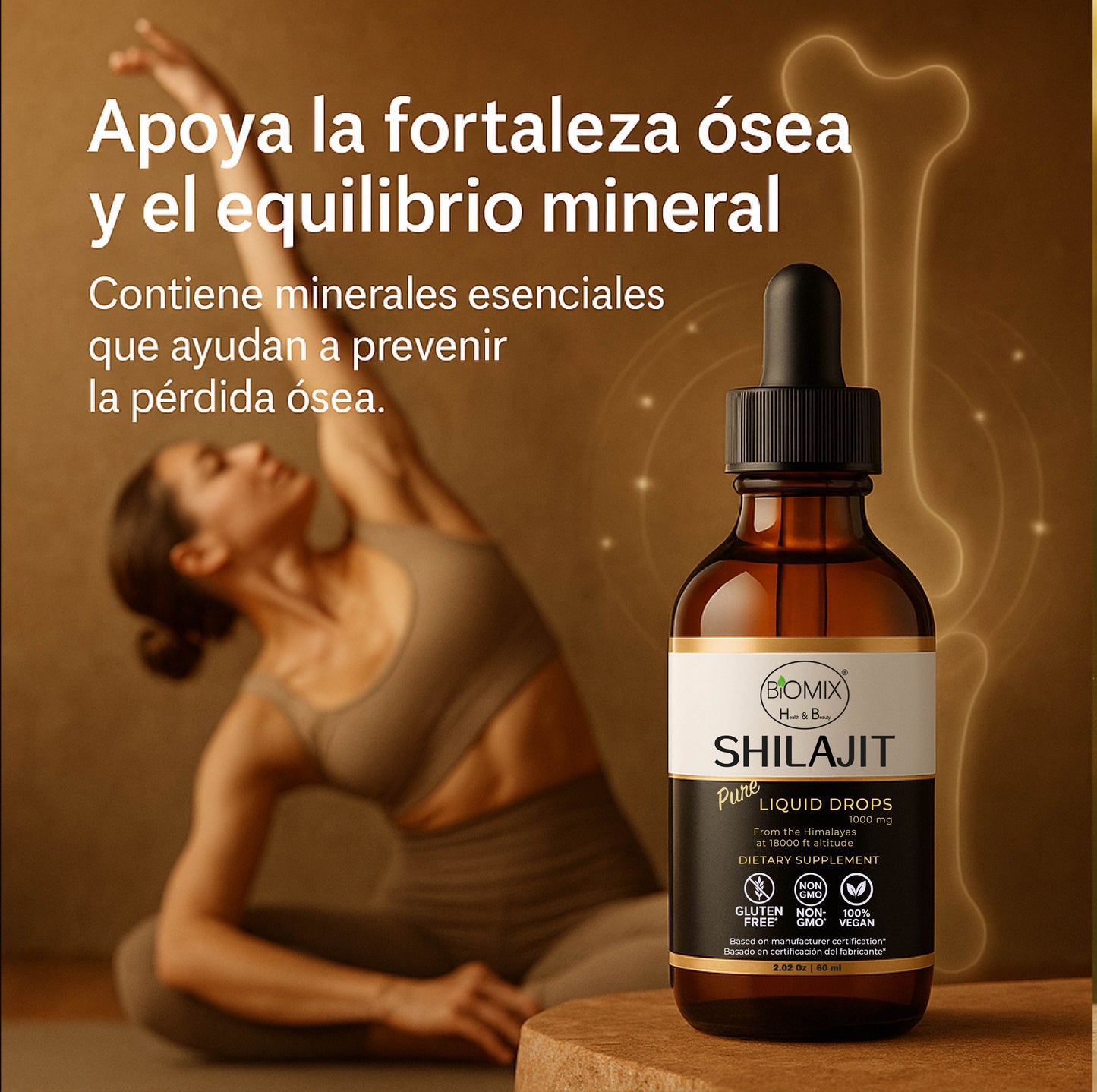 Pure Himalayan Shilajit Resin Drops Premium Vegan Natural Supplement 60 Servings