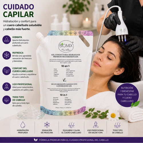Gel Conductor e Hidratante Pro 10 en 1