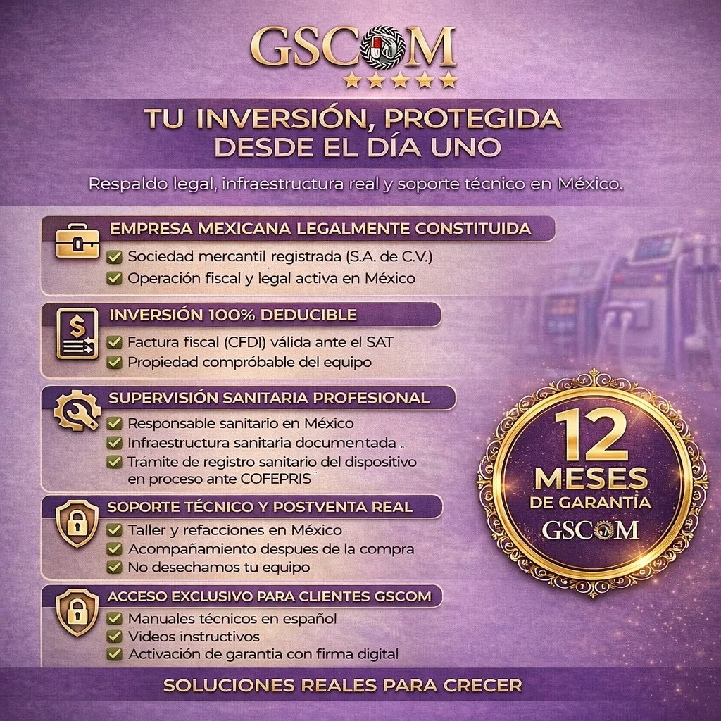 Información de Equipos con Cavitación