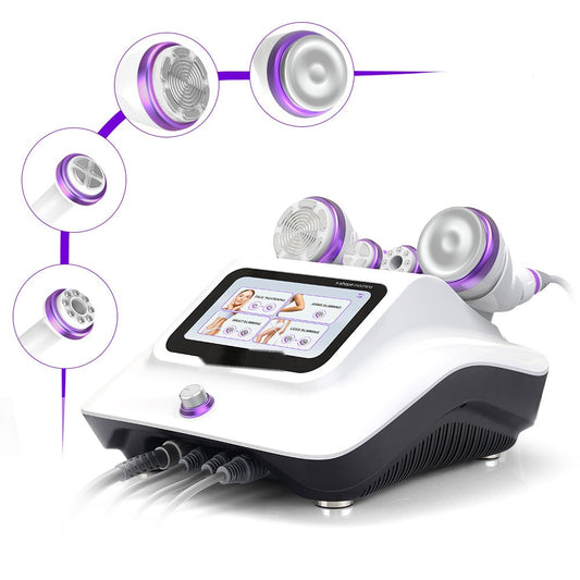 Radiofrecuencia 4 en 1 Cavitación 30K Ultra Pro, Vacuum, EMS y Electroporador Facial-Corporal — Cavitación 30K, RF y Vacuum + Gel de Regalo | GSCOM