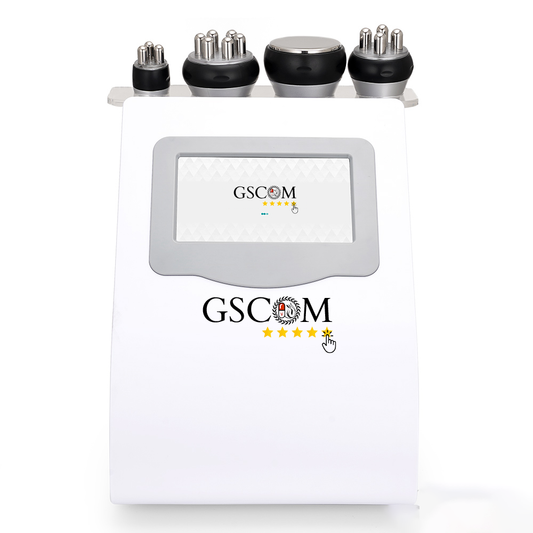 6-in-1 Smart Radiofrequency Multifunctional Equipment with Advanced Cavitation 2.0 - 40K, Suction Cups, Vacuum Therapy