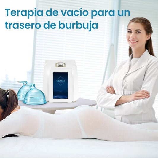 Vacumterapia Pro con Aval COFEPRIS con 5 Modos y Pantalla Táctil - Realzador Profesional de Glúteos —
