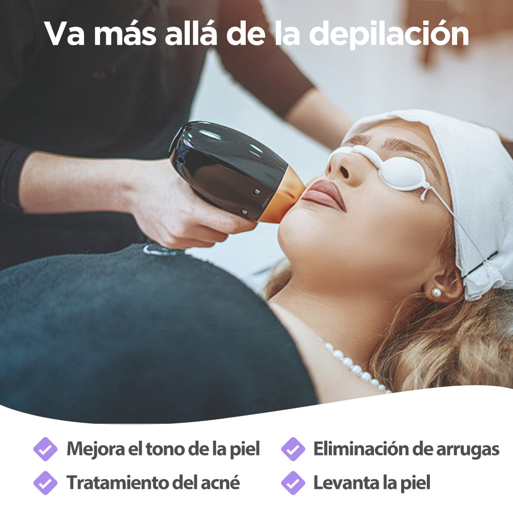 Equipo Láser Profesional HR-AS23 para Depilación Definitiva, Rejuvenecimiento Facial, Eliminación de Arrugas, Acné, Manchas, Tatuajes y Vello no Deseado