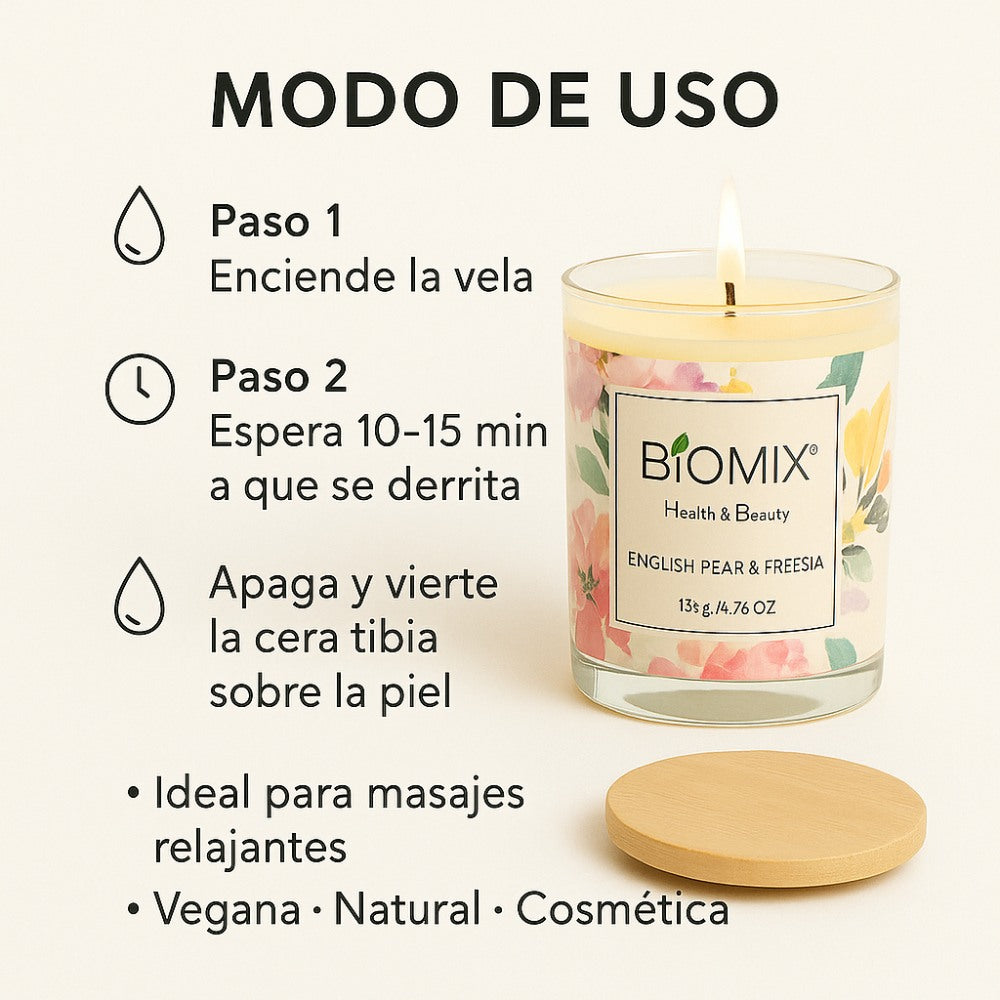 Premium Spa Set: 2 Candles with Sandalwood and Freesia Essential Oils + 4 15-in-1 Masks with Stem Cells, Collagen, Argan, and Ceramides | Vegan