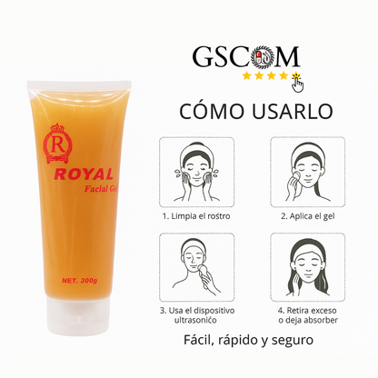 Gel Conductor Ultrasónico Premium 24k  Antiarrugas, Lifting Y Rejuvenecimiento Facial Para Aparatología Estética. Cosmetología