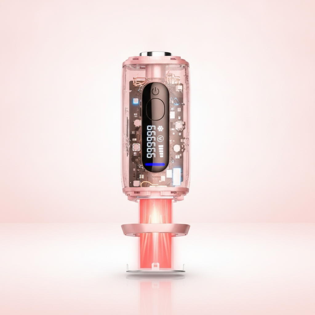 Depiladora IPL Luz Pulsada 999,999 Disparos - Rostro y Cuerpo - GSCOM