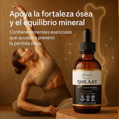 Pure Himalayan Shilajit Resin Drops Premium Vegan Natural Supplement 60 Servings