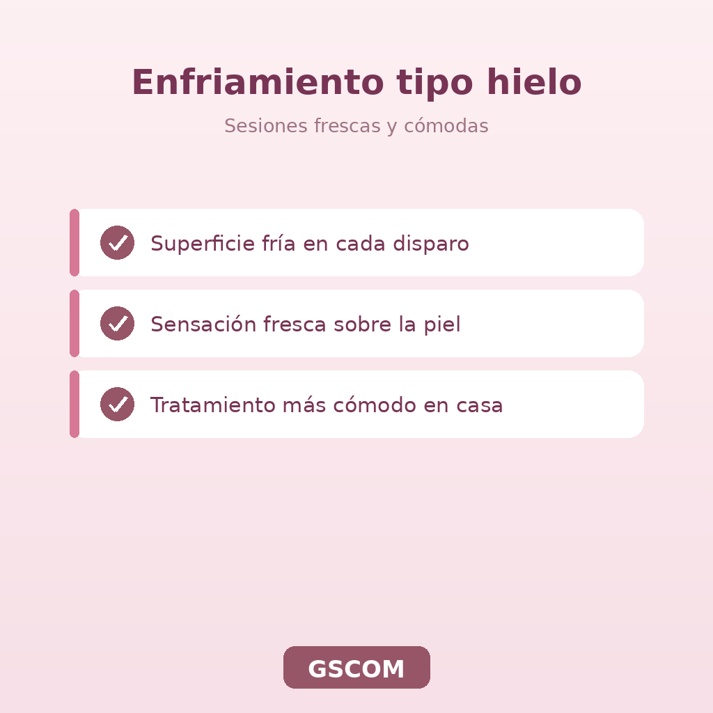 Depiladora IPL Luz Pulsada 999,999 Disparos - Rostro y Cuerpo - GSCOM