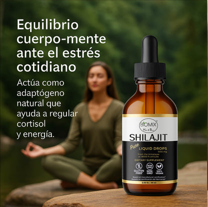 Pure Himalayan Shilajit Resin Drops Premium Vegan Natural Supplement 60 Servings