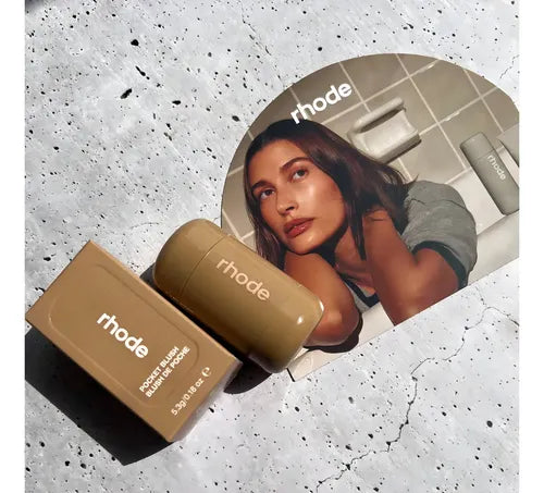 Rhode Pocket Blush On-the-glow Blush Rubor En Crema Tono Del Tono del maquillaje Sleepy girl