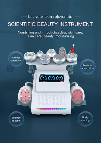 Radiofrecuencia 9 en 1 Facial y Corporal con Cavitación 80K — GSCOM