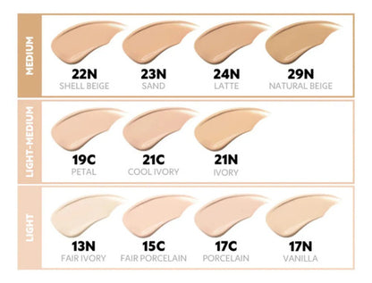 Tirtir Mask Fit Ai Filter Cushion Spf50 Piel Grasa O Mixta 21N Ivory