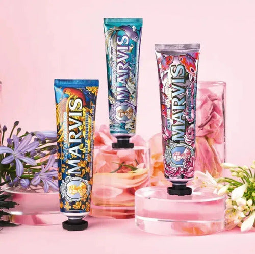 Marvis Kissing Rose La Mejor Pasta de Dientes 75ml
