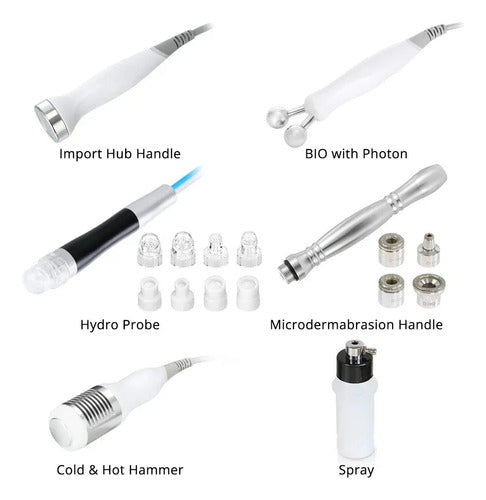 Hidrofacial Profesional 8 En 1 Pantalla Táctil Fc-68s1 [Con Soport En Mx, 12m-Grantía]