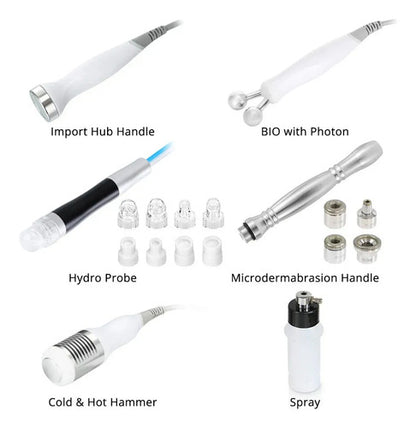 Hidrofacial Profesional 8 En 1 Pantalla Táctil Fc-68s1 [Con Soport En Mx, 12m-Grantía]