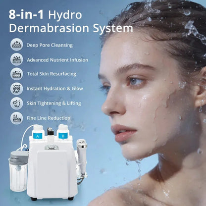 Hidrofacial Profesional 8 En 1 Pantalla Táctil Fc-68s1 [Con Soport En Mx, 12m-Grantía]