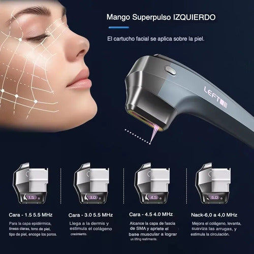 Equipo HIFU 12D MAX Profesional — Lifting Facial y Corporal