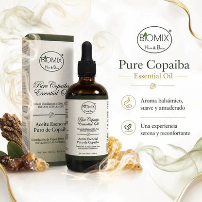 Aceite Esencial de Copaiba 120ml — Grado Alimenticio
