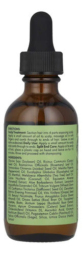Aceite Capilar Fortalecedor Romero Cabello 59ml Mielle