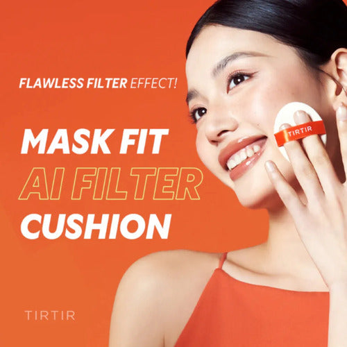Tirtir Mask Fit Ai Filter Cushion Spf50 Piel Grasa O Mixta 21N Ivory