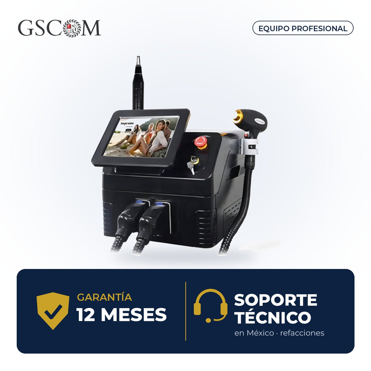 Garantía y soporte técnico GSCOM — 12 meses