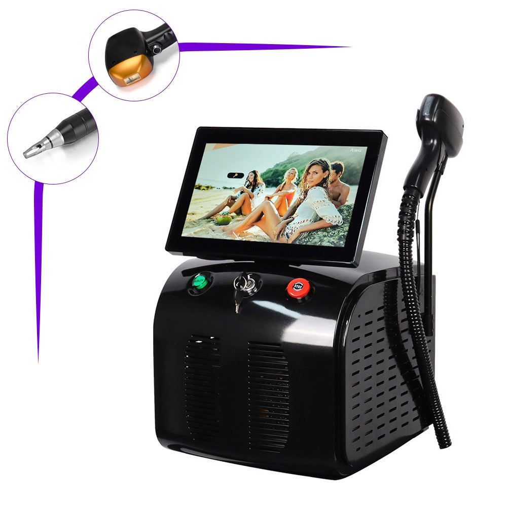 Láser Pico 2 en 1 — Picosegundos + Diodo para Tatuajes, Depilación y Manchas — GSCOM