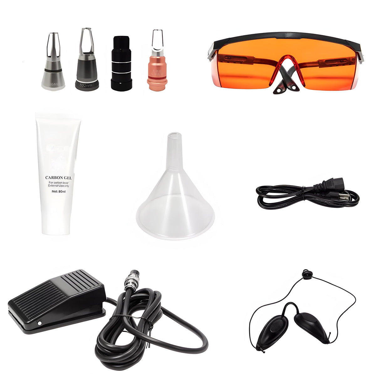 Equipo Pro Q-Switch Picoseg Yag– Eliminación de Tatuajes, Manchas, Micropigmentación, Hollywood Peeling,  Rejuvenecimiento | Alta Potencia y Resultados Rápidos 4 Cabezales