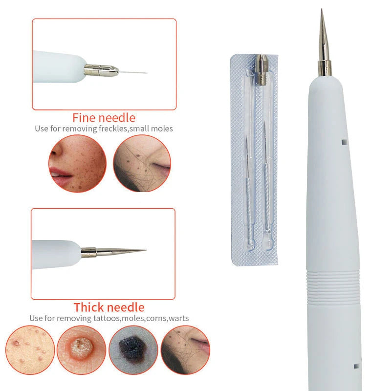 Electrocauterio Profesional para Eliminación de verrugas, nevus, lunares, tatuaje.