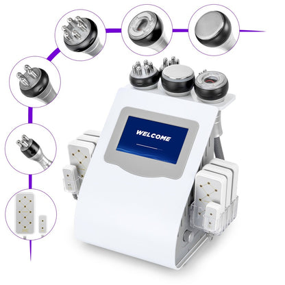 Cavitador 6 en 1 40K con Radiofrecuencia, Vacuum y Lipoláser — GSCOM