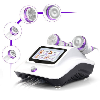 Radiofrecuencia 4 en 1 Cavitación 30K Ultra Pro, Vacuum, EMS y Electroporador Facial-Corporal — Cavitación 30K, RF y Vacuum + Gel de Regalo | GSCOM