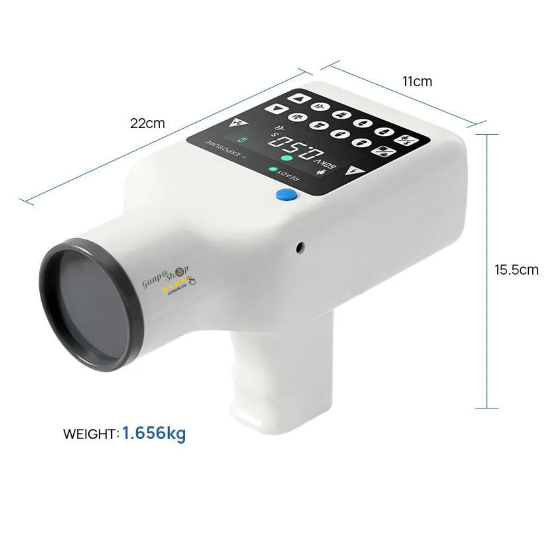 Máquina de rayos X portátil, Unidad de rayos X de alta frecuencia, Compatible con Sensor Digital, equipo de laboratorio de película de rayos X