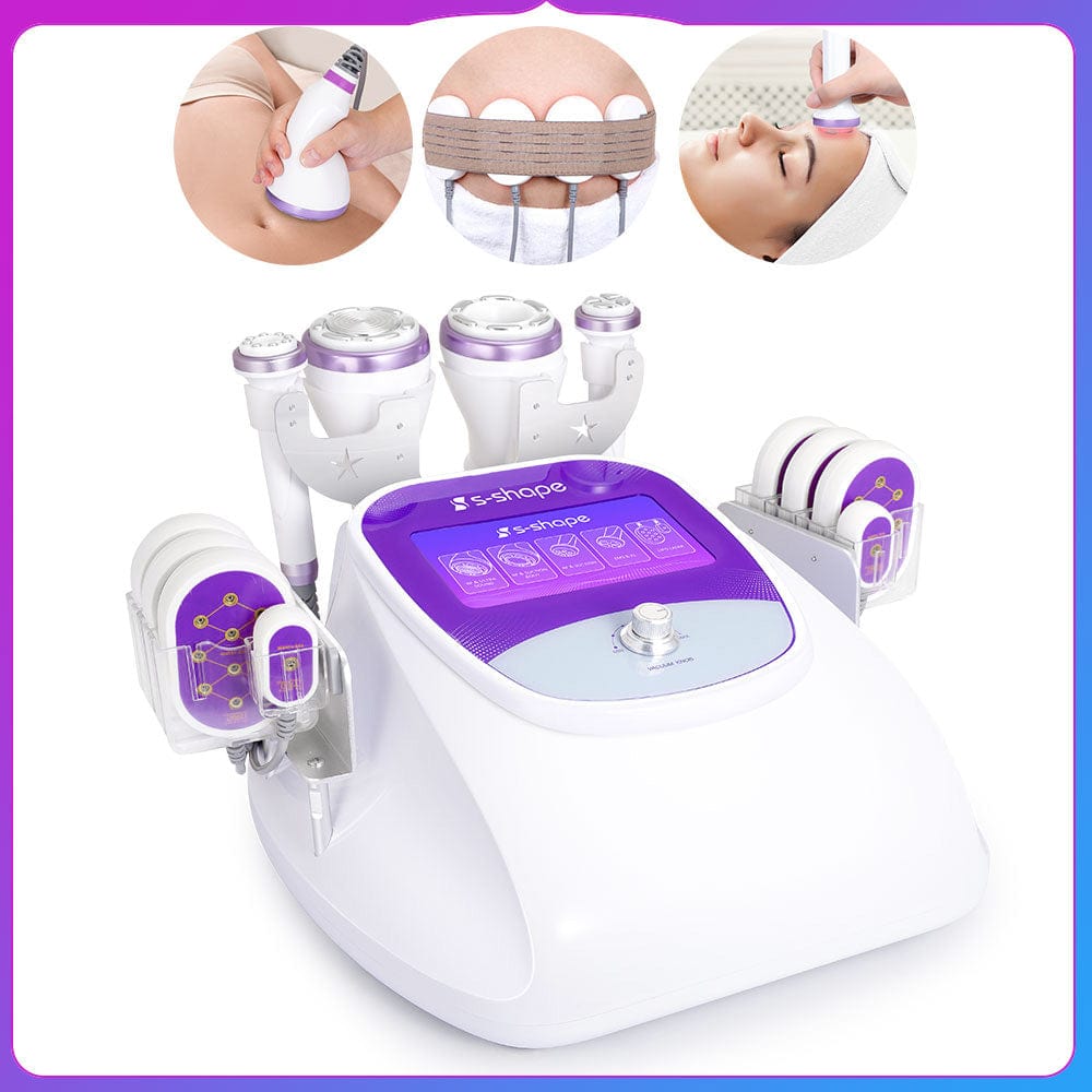 S Shape Ultrasonido + RF + 30K + EL — Lifting Corporal Profesional — GSCOM