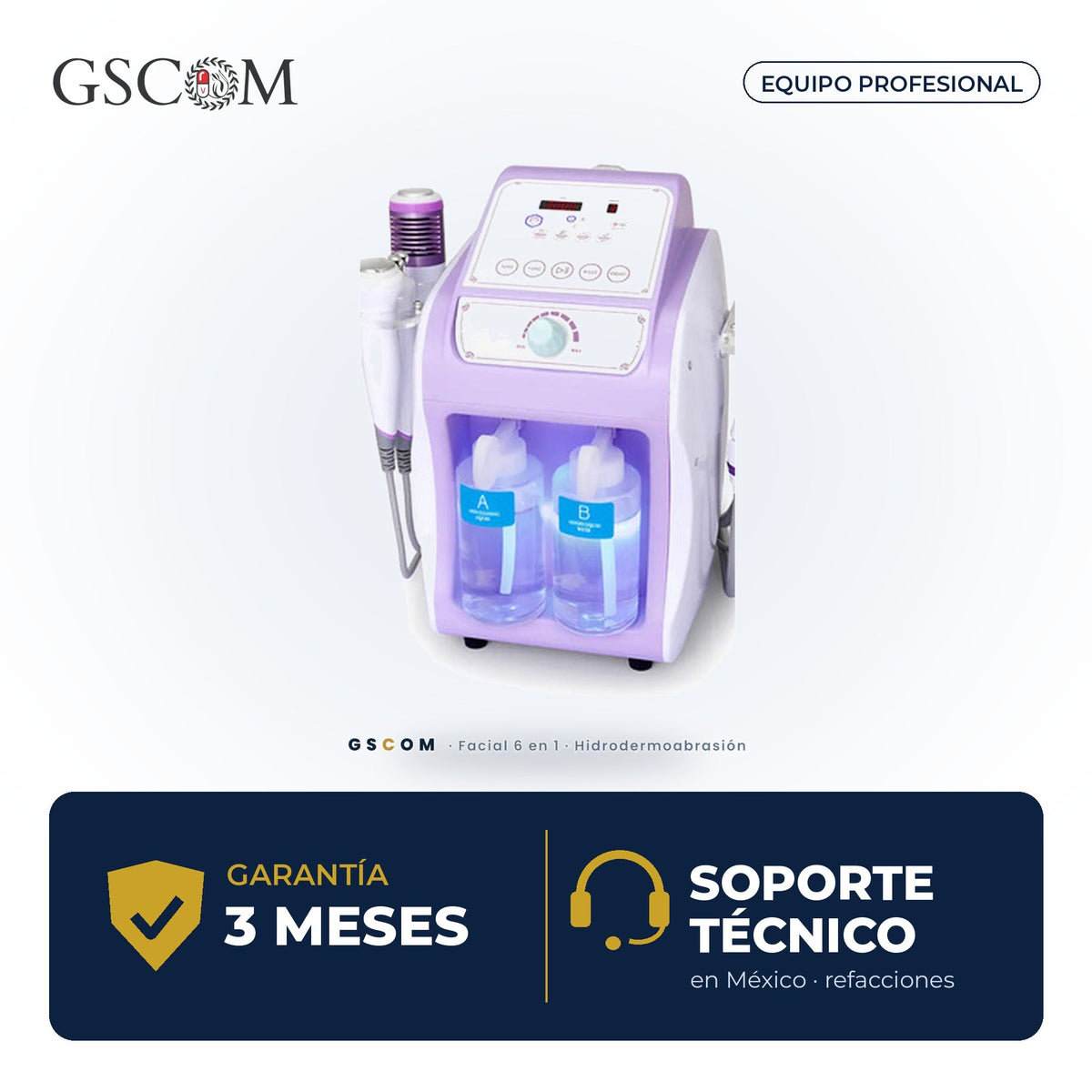 Garantía y soporte técnico GSCOM — 3 meses