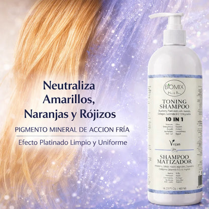 Shampoo Matizador 10 en 1 | 480ml