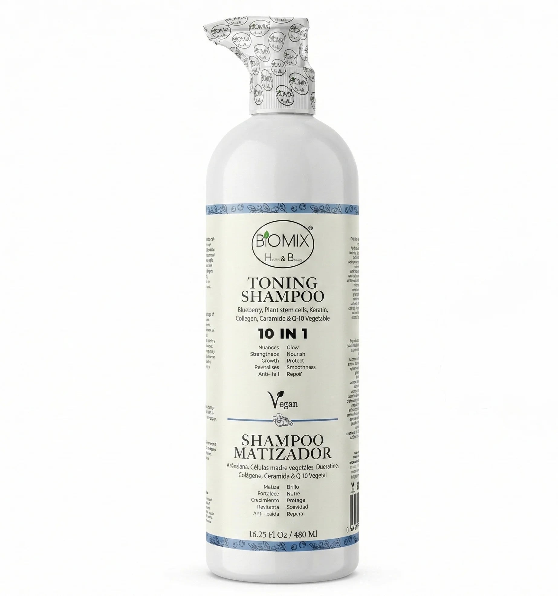 Shampoo Matizador 10 en 1 | 480ml