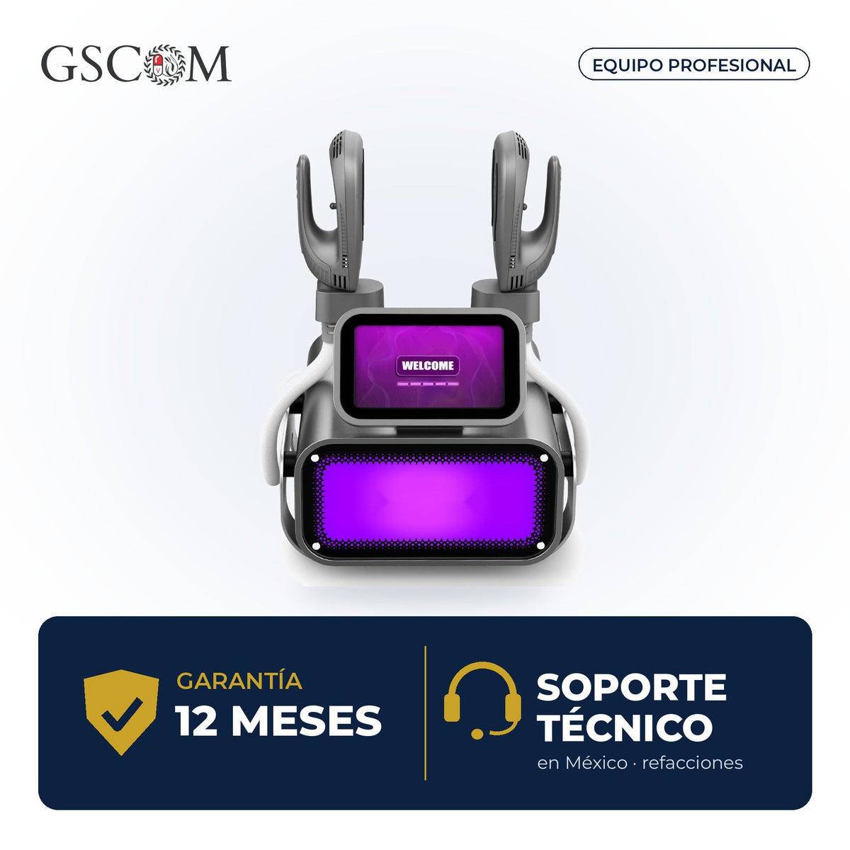Garantía y soporte técnico GSCOM — 12 meses