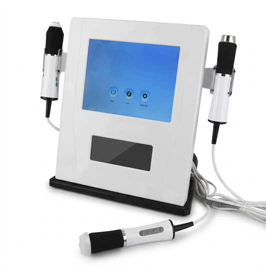 Equipo Oxigen Facial 3 en 1 blanco — vista frontal