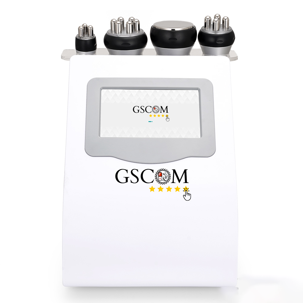 Equipo Multifuncional de Radiofrecuencia Inteligente 6 en 1 con cavitación avanzada 2.0 - 40K, ventosas, vacumterapia