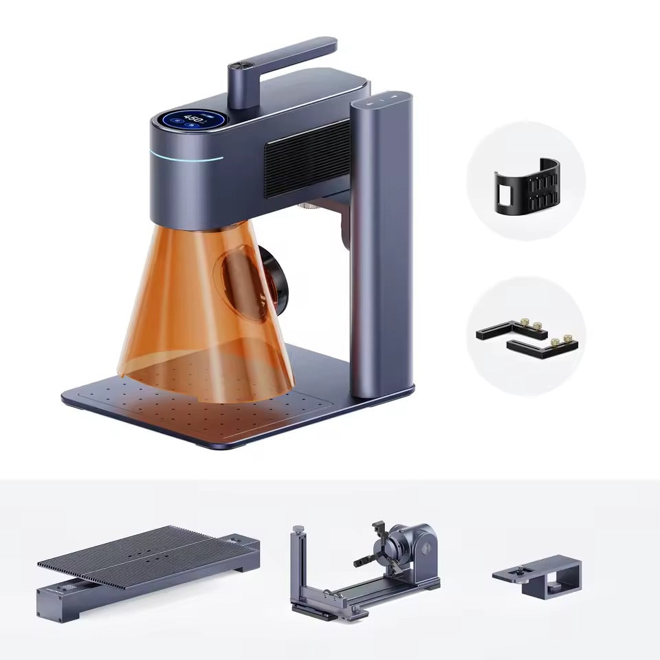 LaserPecker 4 Professional Laser Engraver – Diode + Infrared – Engraving on Almost All Materials