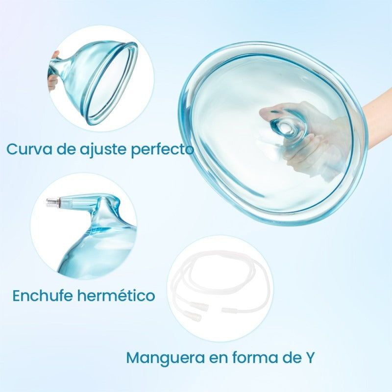 Vacumterapia Pro con Aval COFEPRIS con 5 Modos y Pantalla Táctil - Realzador Profesional de Glúteos —