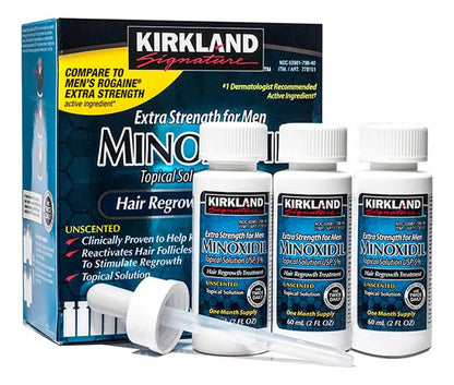 Minoxidil Kirkland Signature 5% Original - Pack 6 Piezas 60ml (6 Meses)