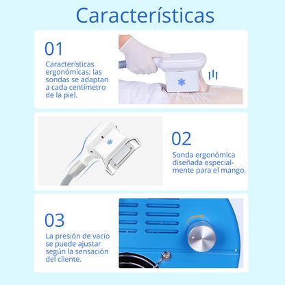 Criolipólisis Profesional 2 Cabezales – Reducción de Grasa, Modelado y Definición Corporal