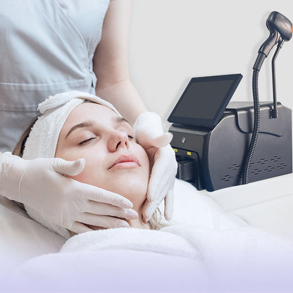 Equipo Láser Profesional HR-AS23 para Depilación Definitiva, Rejuvenecimiento Facial, Eliminación de Arrugas, Acné, Manchas, Tatuajes y Vello no Deseado