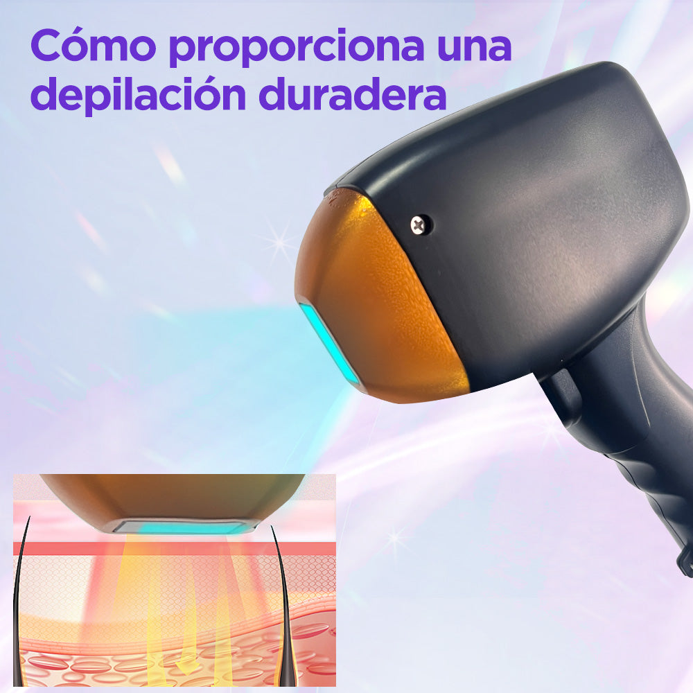 Equipo Láser Profesional HR-AS23 para Depilación Definitiva, Rejuvenecimiento Facial, Eliminación de Arrugas, Acné, Manchas, Tatuajes y Vello no Deseado