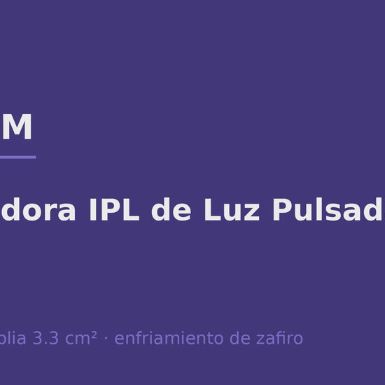 Depiladora IPL HR-514 tutorial