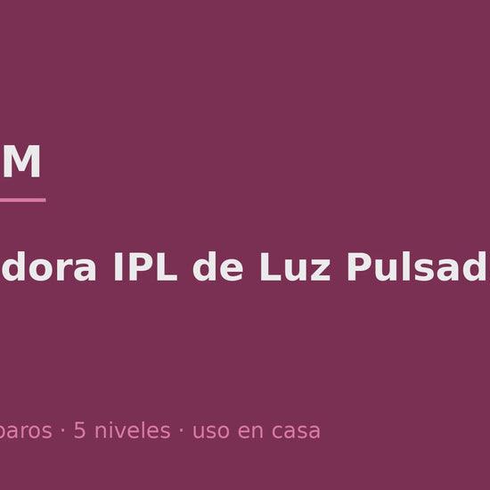 Depiladora IPL HR-535 tutorial