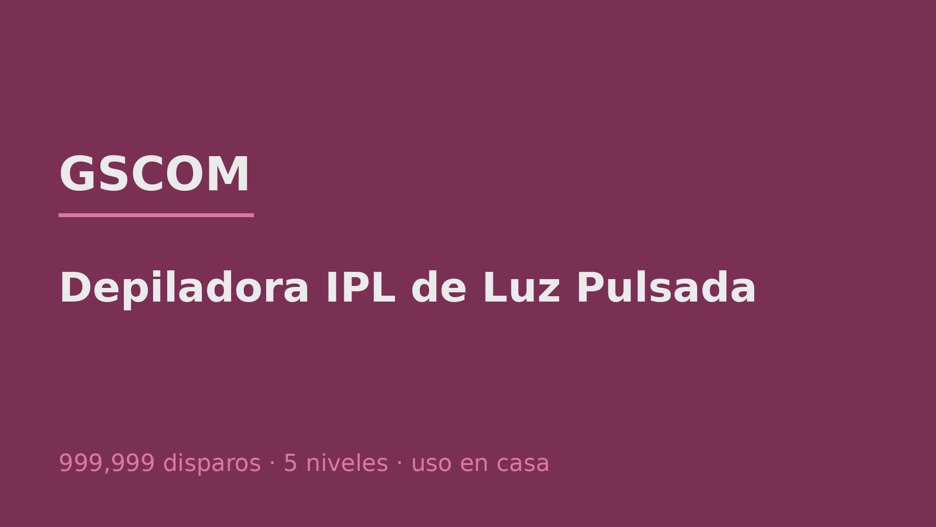 Depiladora IPL HR-535 tutorial