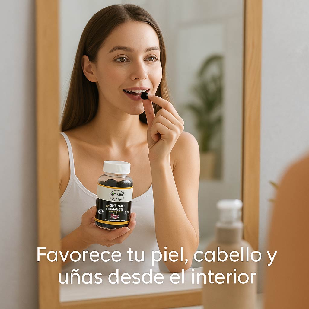 Gomitas de Shilajit Puro del Himalaya Premium a 18000 Pies de Altitud,  Veganas, Sin Gluten, Sin azúcares añadidas 30 Servicios